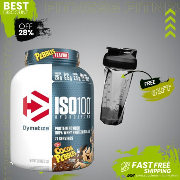 Dymatize ISO100® Hydrolyzed 100% Whey Protein Isolate Cocoa Pebbles 2.3 kg