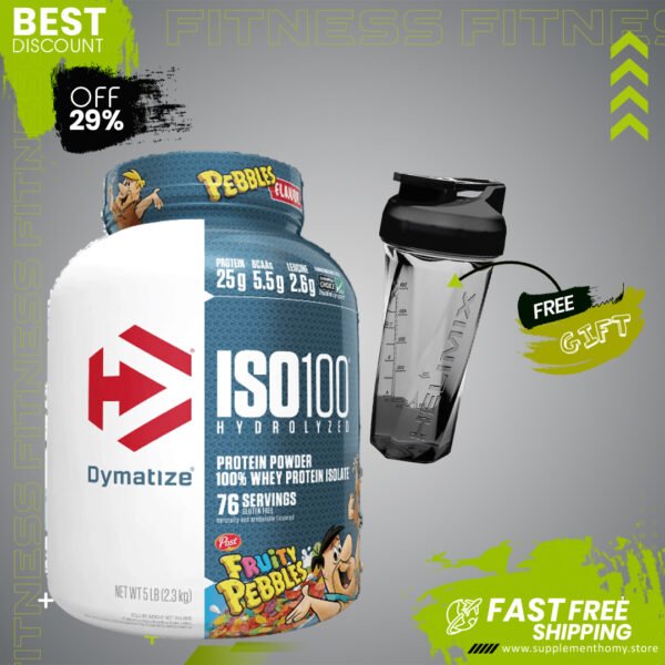 Dymatize ISO100® Hydrolyzed 100% Whey Protein Isolate Fruity Pebbles 2.3 kg