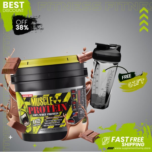 Colossal Labs Nutritional Whey Protein Powder Chocolate Flavors 5.44kg